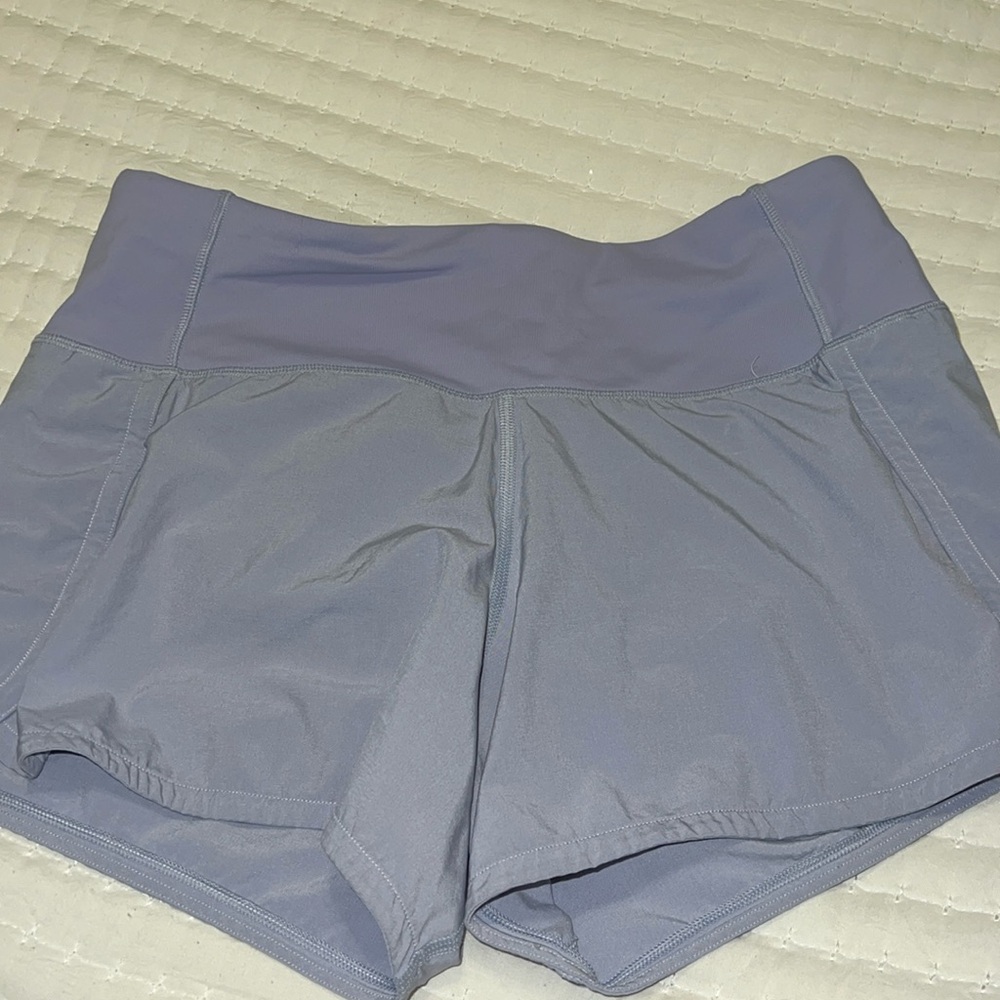 lululemon speed up shorts- size 2